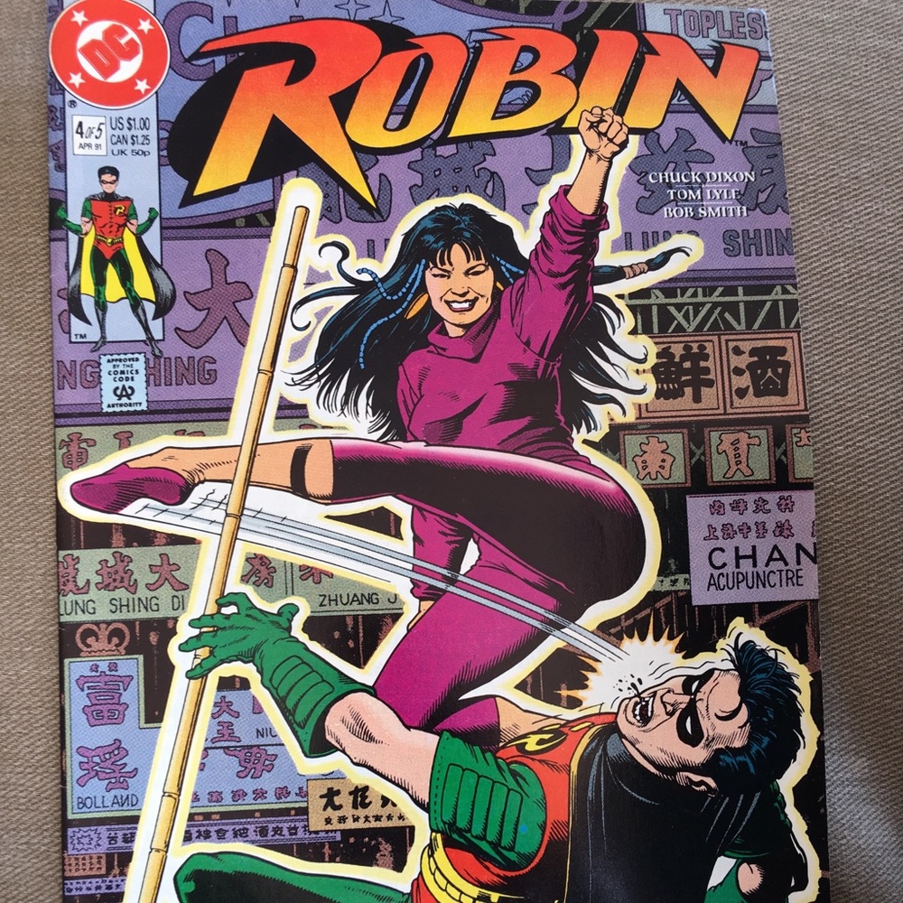 Robin #4 1991 dc comics shipping free on all items